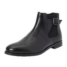 Geox Men's U Decio A Ankle Boot, black, 7 UK