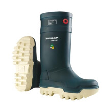 DUNLOP Thermo+ Full Safety Wellington Boot - Unisex, Antistatic and Waterproof, Work Wellies with Cold Insulation for Agriculture Use, Purofort,