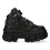 New Rock New Rock WALL285-S2 Unisex Black Leather Platform Goth Boots 45 1