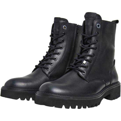 Pepe Jeans Pepe Jeans Men's Durham Combat Boots, Black (Black), 6