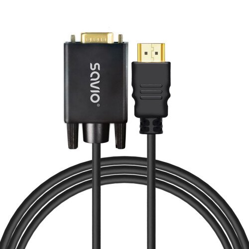 Savio Cl-197 HDMI cable HDMI Type A (Standard) Black 1