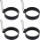 Non-Stick Egg Rings Fried Egg Round Pancake Circle Egg Pan with Folding Handles for Fried Eggs, Egg 1