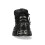 New Rock New Rock M-120NR-C1 Black Leather Gothic Platform Ankle Boots 5