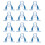 MAM MAM Teat Set, Size 2 from 4+ Months, Pack of 12 1