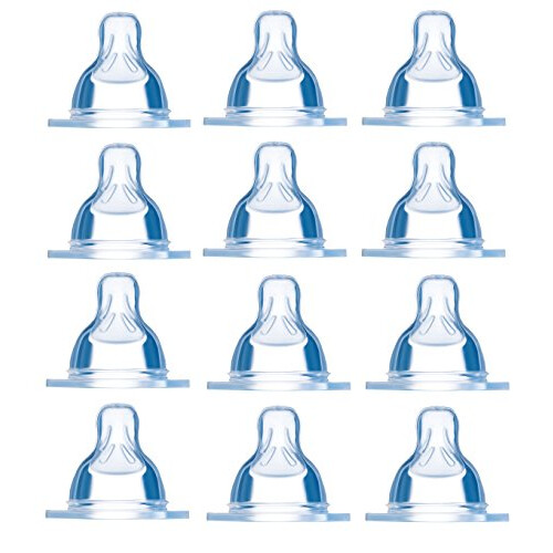 MAM MAM Teat Set, Size 2 from 4+ Months, Pack of 12