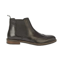 Red Tape Menâs Downton side gusset chelsea Formal Brogue Boot