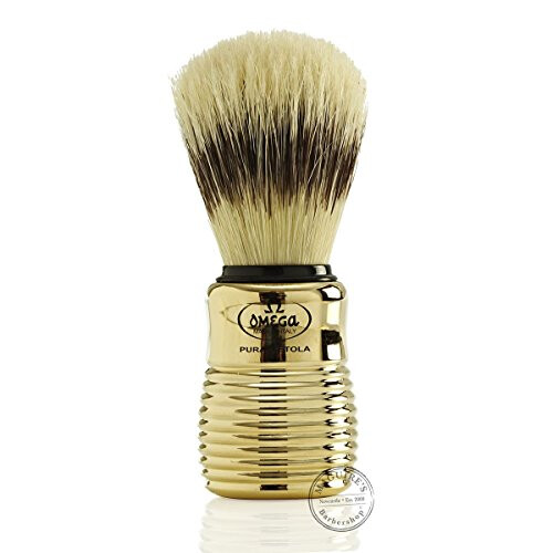 Omega 11205 Pure Bristle Shaving Brush 2