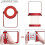 Table lamp LED bedside lamp night light lantern retro touch dimming foldable portable lantern L 2
