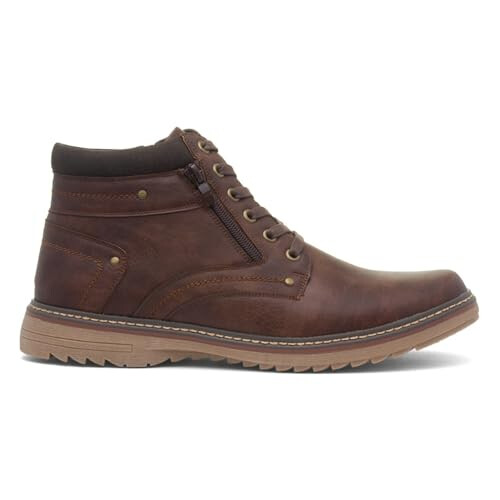 STONE CREEK Cascade Mens Brown Lace Up Ankle Boot - Size 7 - Brown 1