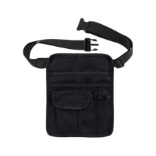 Server Waist Pouch, Quality Restaurant Waiter Waist Pouch Bag with Adjustable Belt, Utility Money Bag, Serving Apron