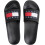 Tommy Jeans Men's Essential Pool Slides, Black (Black), 10.5 5