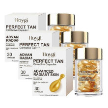 (3PCS) 1-5x Portable Tanning Capsule Accelerate Natural Bronze Tan Moisturizing & Soothing Even Skin Tone Sunless Self-Tanning Serum