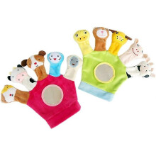 2Pcs Animal Finger Puppets Gloves Baby Story Time Animals Puppets for Kids Acsergery Gift