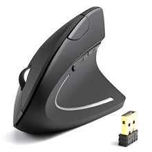 Wireless Vertical Mouse Optical USB Mouse for Computer Laptop Desktop