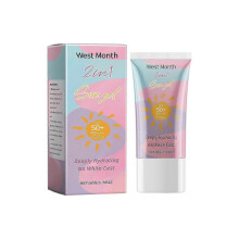 2in1 Facial Moisturizing Lotion with Sunscreen Brightening Protective Outdoor Care