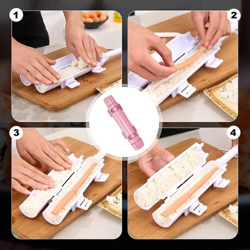 Sushi Maker Sushi Bazooka Sushi Diy Making Machine Vegetable Meat Rolling Tool Kitchen Accessories S 2