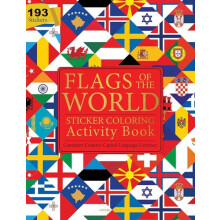 Flags of the World Continent Country Capital Language and Currency Pap