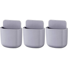 Storage Cell Phone Holder Wall Mount Bracket for Home Office and School Supplies Storage Container 3