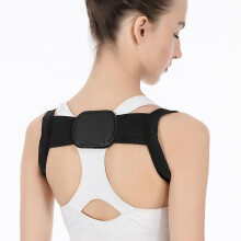 Adjustable Therapy Posture Corrector Back Support Strap Massager Tool