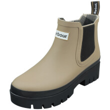 (7) Barbour Halton Womens Chelsea Boots in Brown Black
