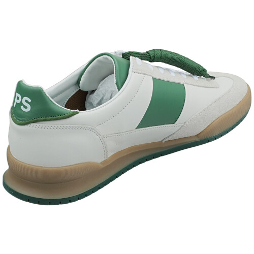 Paul Smith (44) Paul Smith DOVER Herren Casual Sneaker in Wei? Gr?n 1