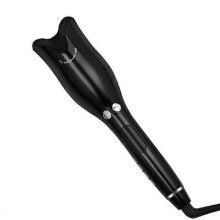 Hair Curler Automatic Air Rotary Hair Curler Anti-Scalding Rose Shape UK Plug Black