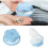 6 pcs Washing Machine Floating Hair Filter Net Mesh Plum-shaped 2