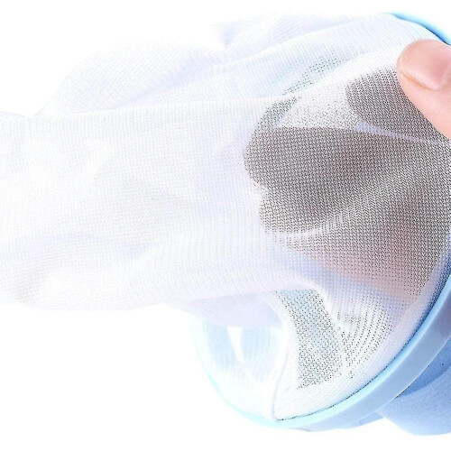 6 pcs Washing Machine Floating Hair Filter Net Mesh Plum-shaped 2