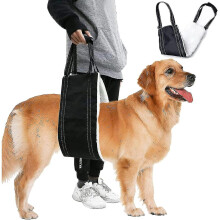 Dog weight lifting harness (l), adjustable, dog support and rehabilitation harness for disabled olde