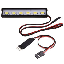Rc Car Roof Led Light Bar Light 70mm Searchlight for 1/10 Trxxas Trx4 Trx6 G63 Axial Scx10 D90 Crawler