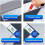 Digital Protractor, Stainless Carpenter Angle Ruler and Square Angle, 360  Measuring Range, Steel R 4