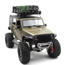 RC Car Upgrade Adjustable Front & Rear Bumpers Kit for 1/10 SCX10 TRX4 LCG RC Car Upgrade Parts Red