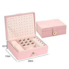 Jewelry box storage box earring storage box women girls men necklace storage box bracelet storage bo