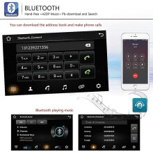 Car Radio Car Stereo Head Unit 7'' Capacitive Touch Screen Car Multimedia Player GPS for Ford Focus