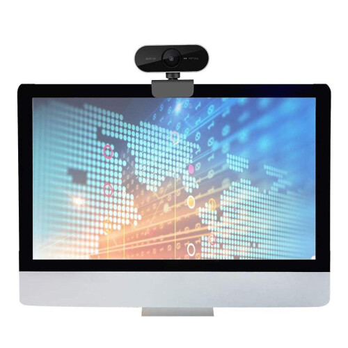 1080P HD Webcam with Microphone for Desktop Laptop Computer PC