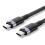 USB-C to C 2.0 Vention3.1 5A 240W 2m BK cable 1