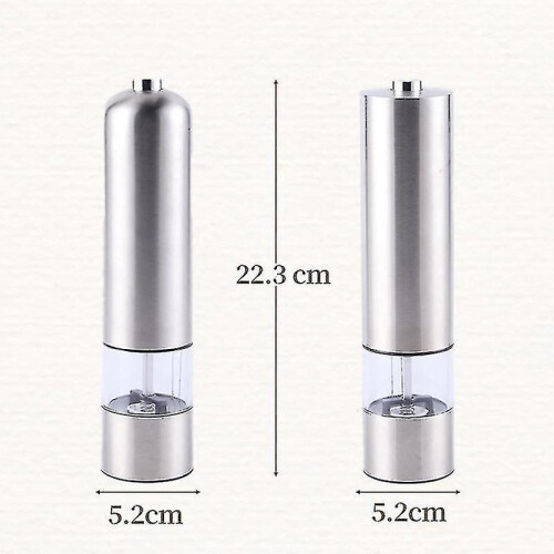 Electric automatic salt and pepper grinders herb spice grain grinder grinder home kitchen tools soli 2