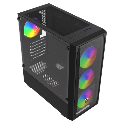 Savio Noctis Flow RGB Cube Black 1