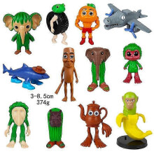 AI Shan Hai Jing hand puppet Tong Tong Tong wooden stick man Tralala wearing shoes shark doll model 2025