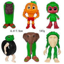 AI Shan Hai Jing hand puppet Tong Tong Tong wooden stick man Tralala wearing shoes shark doll model 2025
