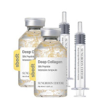 (2PCS) 1-5x Korean AntiAging Serum with Silk Peptide Collagen Boost, Instant Lifting and 72H Hydration