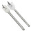 Wideskall flat wood spade drill bit set 20mm 25mm 3