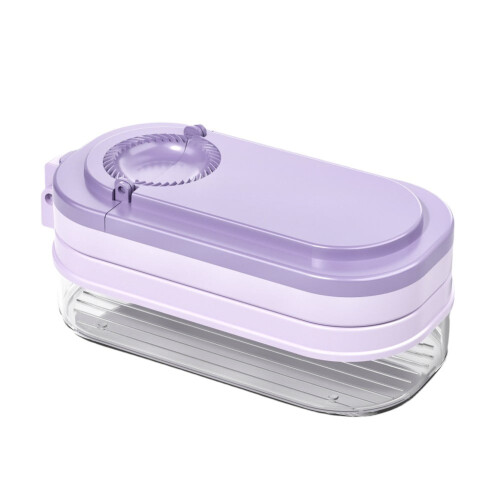 Dumpling Maker with Storage Box Purple 1pc