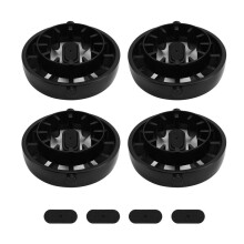 1Set/4pcs Car  Air Conditioner Air Outlet Modification Parts for   453 Fortwo Black