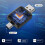 2-in-1  AI Box Wireless CarPlay Adapter & Android Auto Wireless Adapter Support Wired to Wireless USB & Type-C 9
