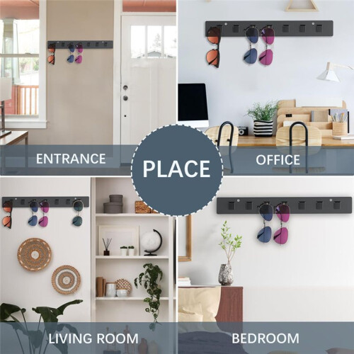 Wall Spectacle Frame Sunglasses Display Stand Multifunctional Spectacle Frame Office Home Bedroom Glasses Frame 2