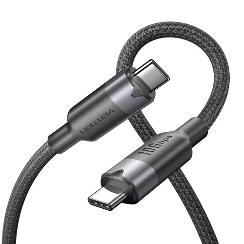 Vention USB 3.2 5A 10Gbps 1m BK USB-C to C cable 1
