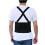 Elastic Lumbar Support Brace Adjustable Black Large/X-Large 2