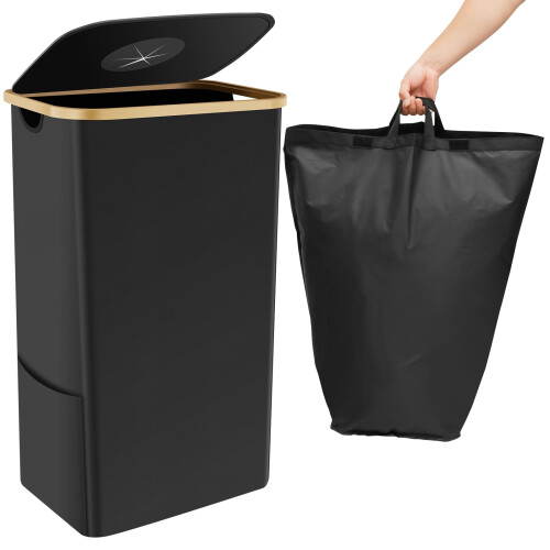 105L Recycling Bin with Lid and Removable Bag 2