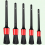 Auto Detailing Brushes Set Boar Hair 5pcs 1